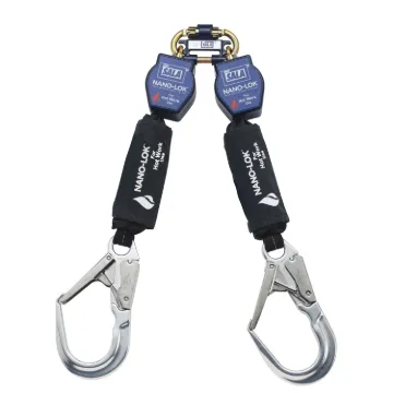 Picture of 3M™ DBI-SALA® Nano-Lok™ Self Retracting Lifeline For Hot Work, Web, Twin Leg, 2.0 m, 3101525