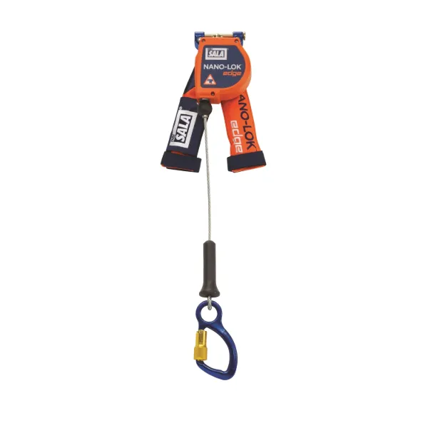 Picture of 3M™ DBI-SALA® Nano-Lok™ Edge Self-Retracting Lifeline, Single Leg, Cable, 2.4 m, 3500224
