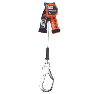 Picture of 3M™ DBI-SALA® Nano-Lok™ Edge Self-Retracting Lifeline, Twin Leg, Cable, 2.5 m, 3500244