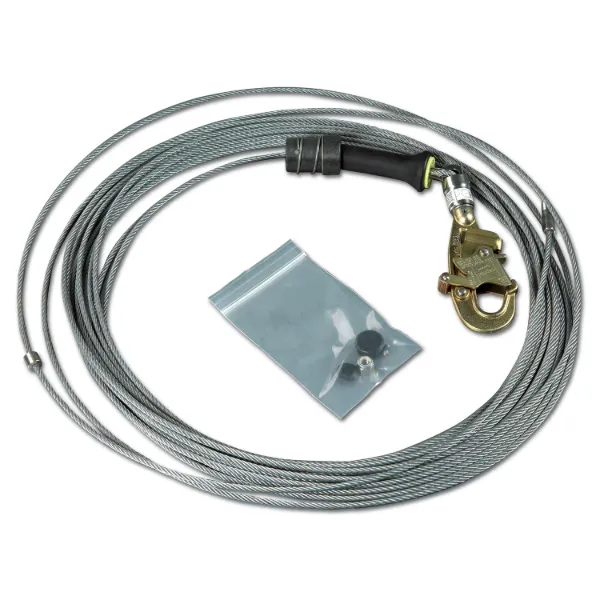 Picture of 3M™ DBI-SALA® Sealed-Blok™ Self-Retracting Lifeline Cable Assembly, 15 m, Galvanized Steel, 3900105