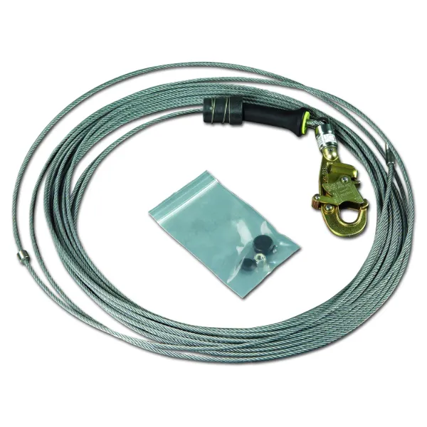 Picture of 3M™ DBI-SALA® Sealed-Blok™ Self-Retracting Lifeline Cable Assembly, 15 m, Galvanized Steel, 3900105