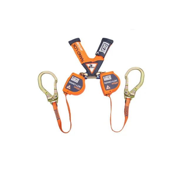 Picture of 3M™ DBI-SALA® Nano-Lok™ Edge Self-Retracting Lifeline, Twin Leg, Web, 2.5 m, 3101448