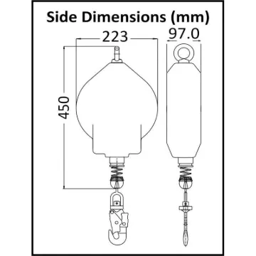 Picture of Kratos LA1030015 Load Arrestor Block